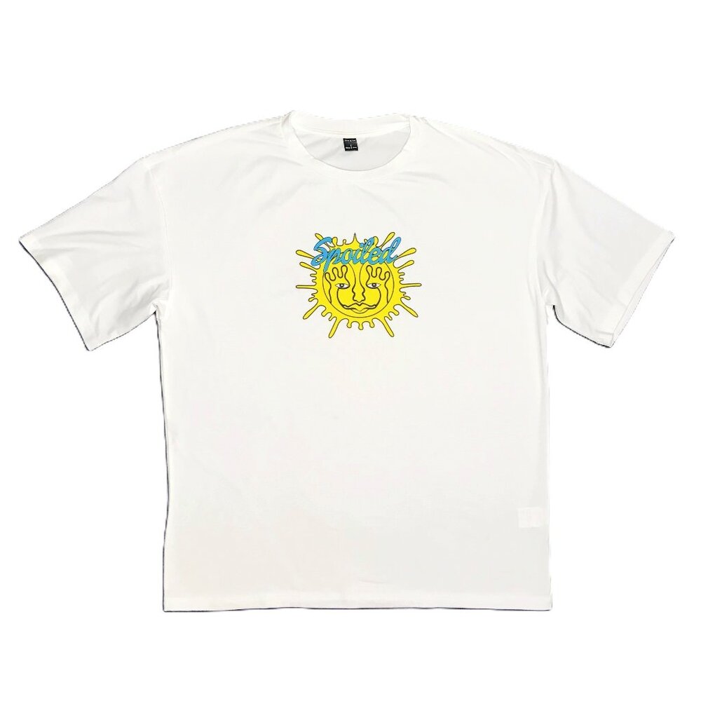 SHEIN Women's Spoiled Sun Short Sleeve Tee Shirt Size L - Great Condition